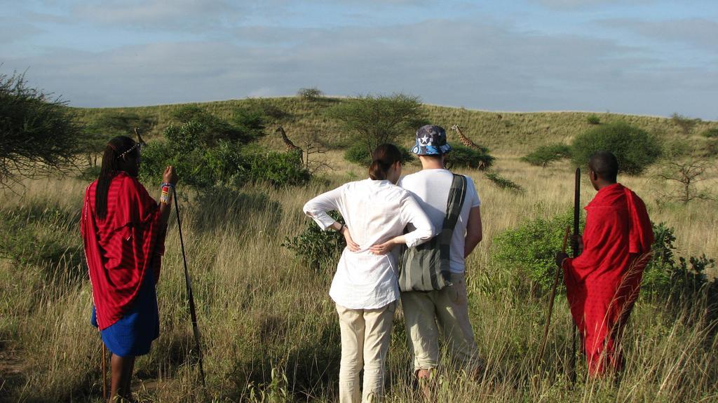 Maasai Simba Camp Hotel Amboseli Buitenkant foto