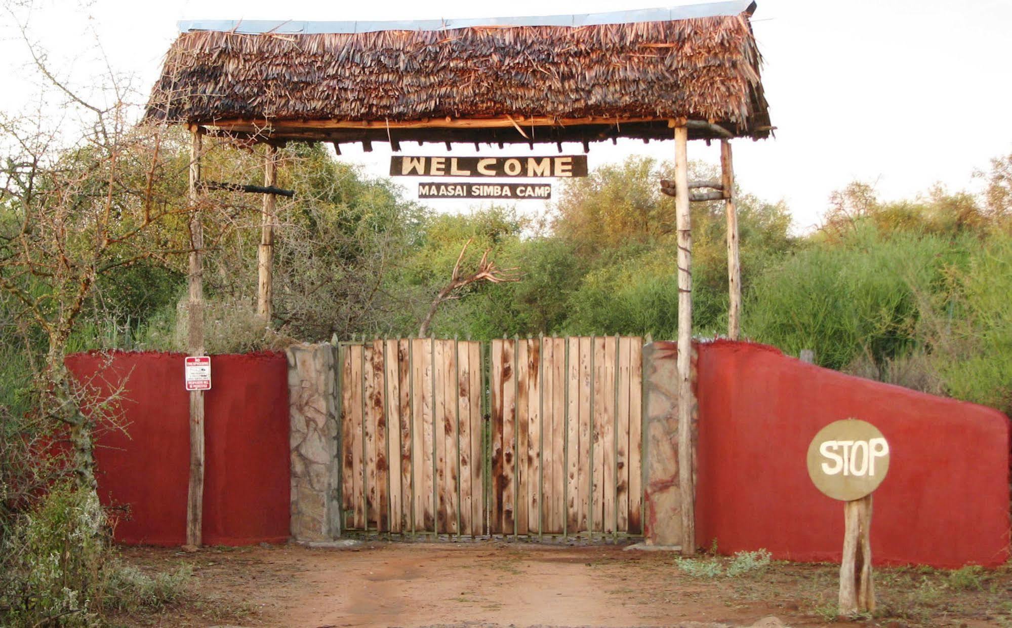 Maasai Simba Camp Hotel Amboseli Buitenkant foto